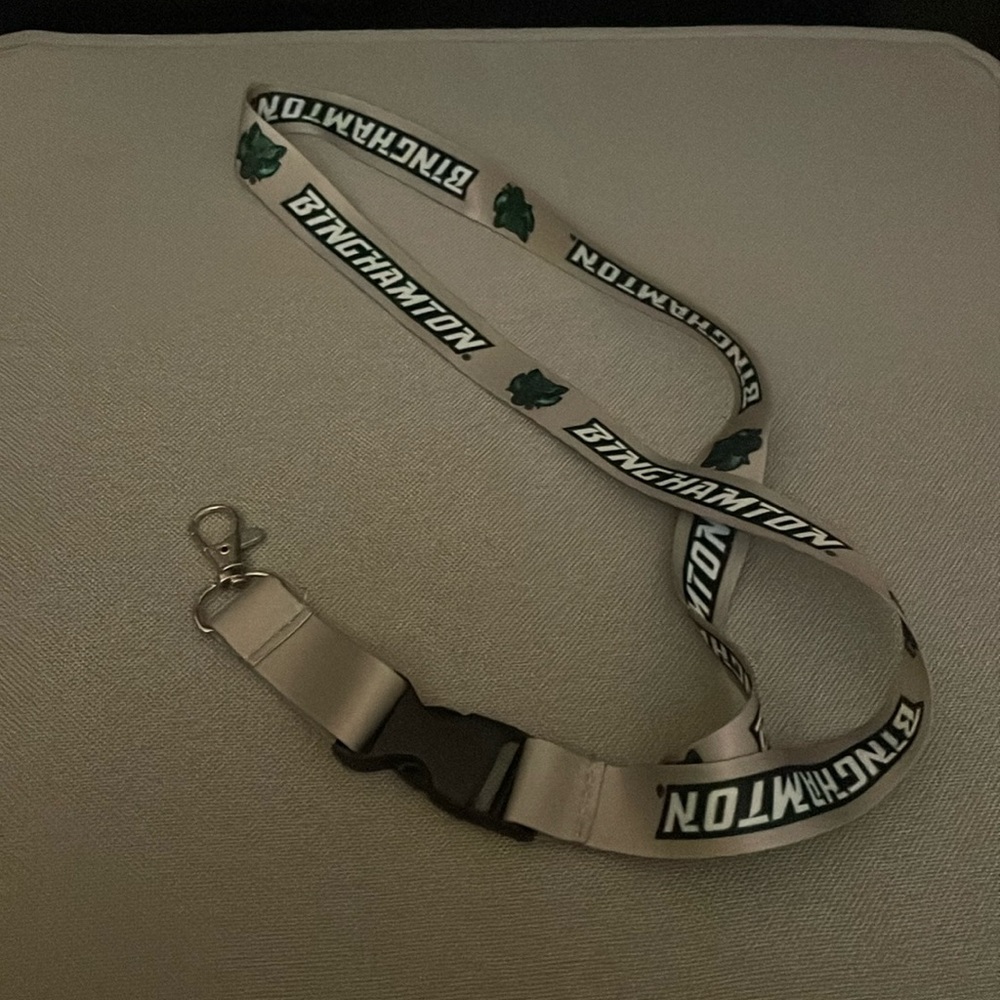 BINGHAMTON UNIVERSITY LANYARD